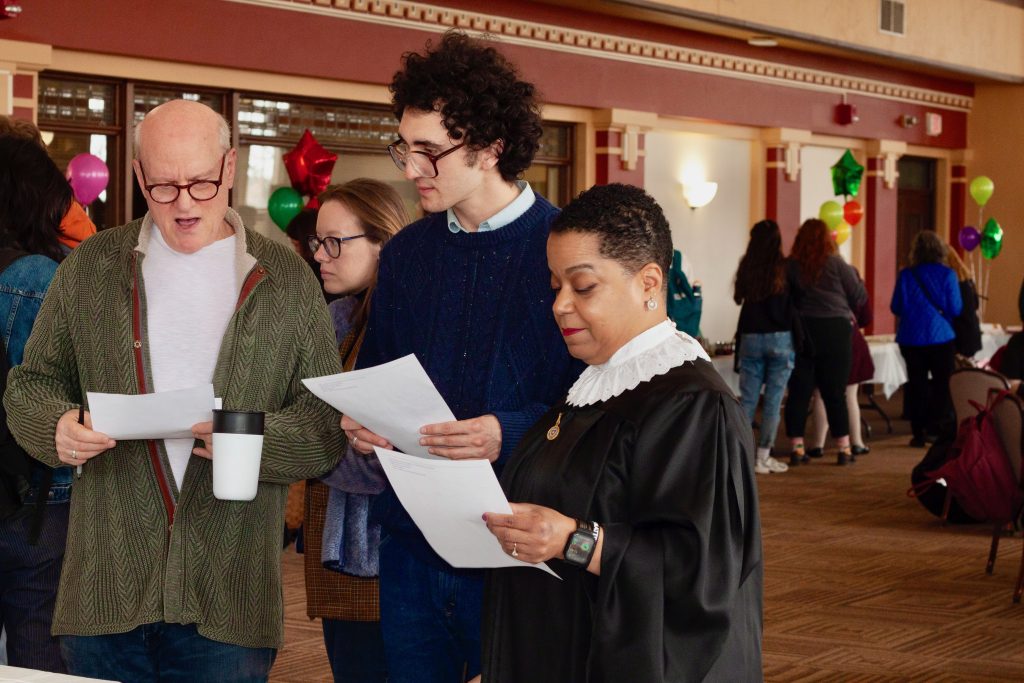 3 Judges discuss Edible Book submissions