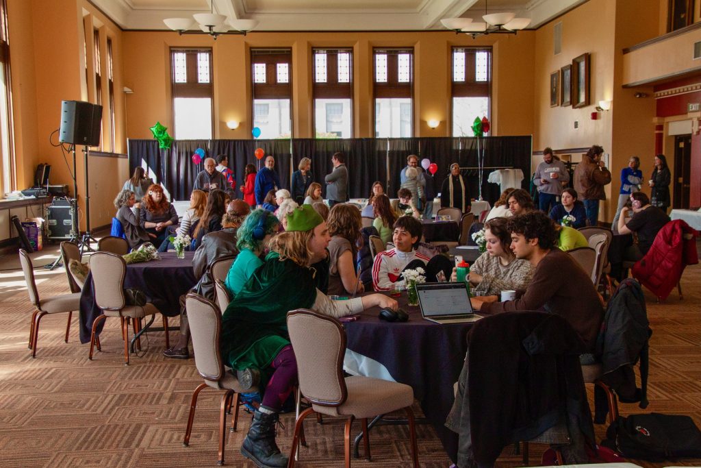 Group shot of Edible Book Festival Attendees