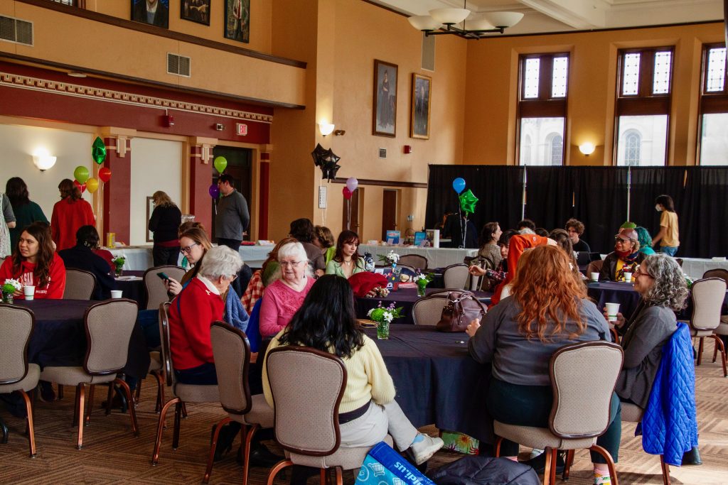 Group shot of Edible Book Festival Attendees