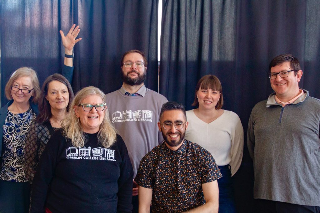 Group shot of organizers of the 2025 Edible Book Festival